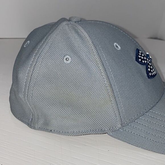 Under Armour Freedom Logo Fitted Hat S MD/LG Gray Stars & Stripes - Picture 5 of 7